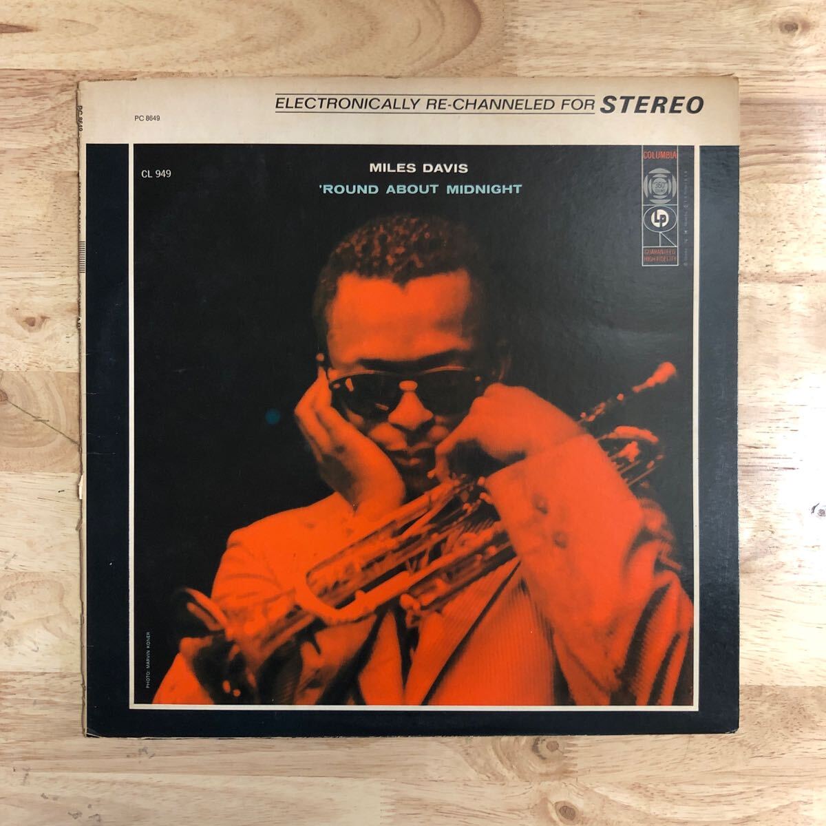 LP 美盤 マイルス美学を完成させた歴史的名盤 MILES DAVIS/'ROUND ABOUT MIDNIGHT['56年作:US盤:PC 8694:JOHN COLTRANE(ts)RED GARLAND(p)]の画像1