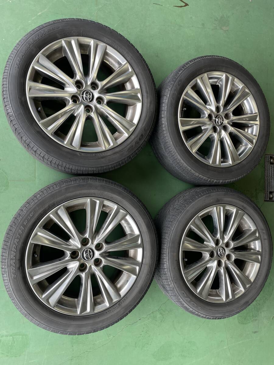 中古 30 アルファード 純正 18インチ ハイグロス ４本 235/50R18の画像1