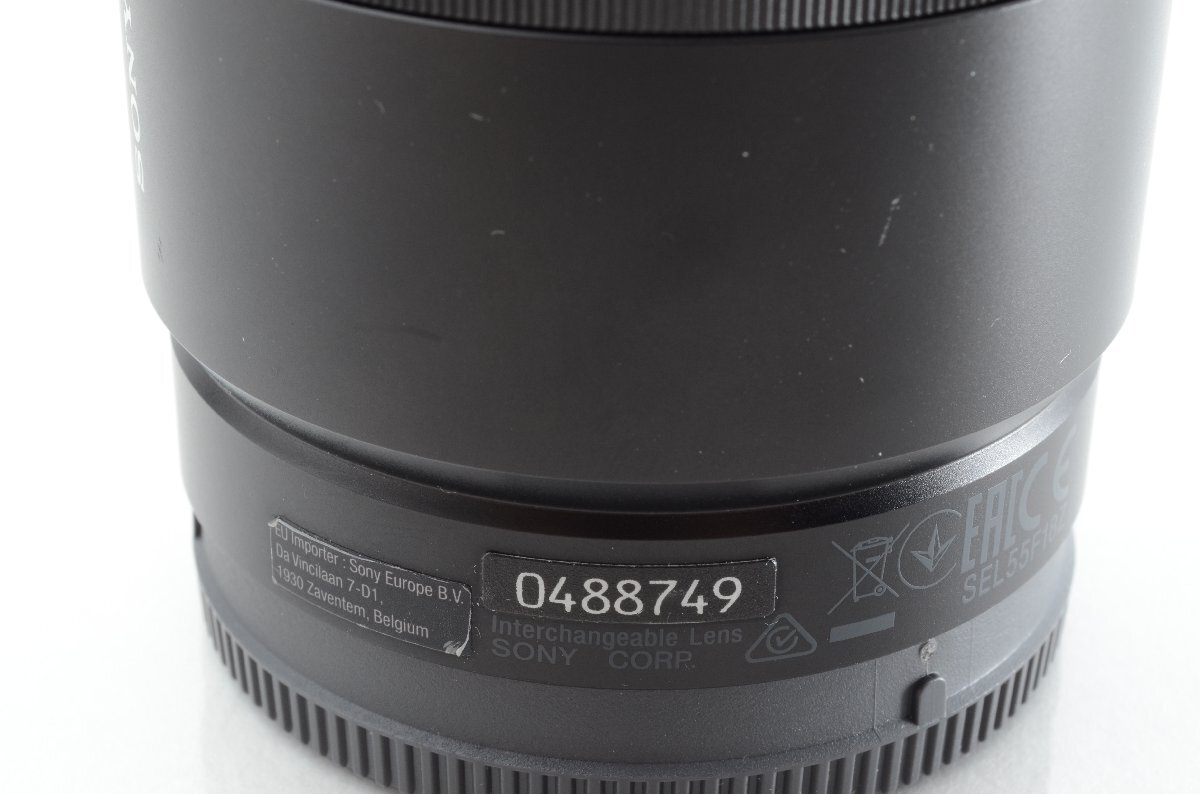 #B041 ★良品♪★SONY Sonnar T* FE 55mm F1.8 ZA SEL55F18Z ソニー カールツァイス ゾナー_画像10