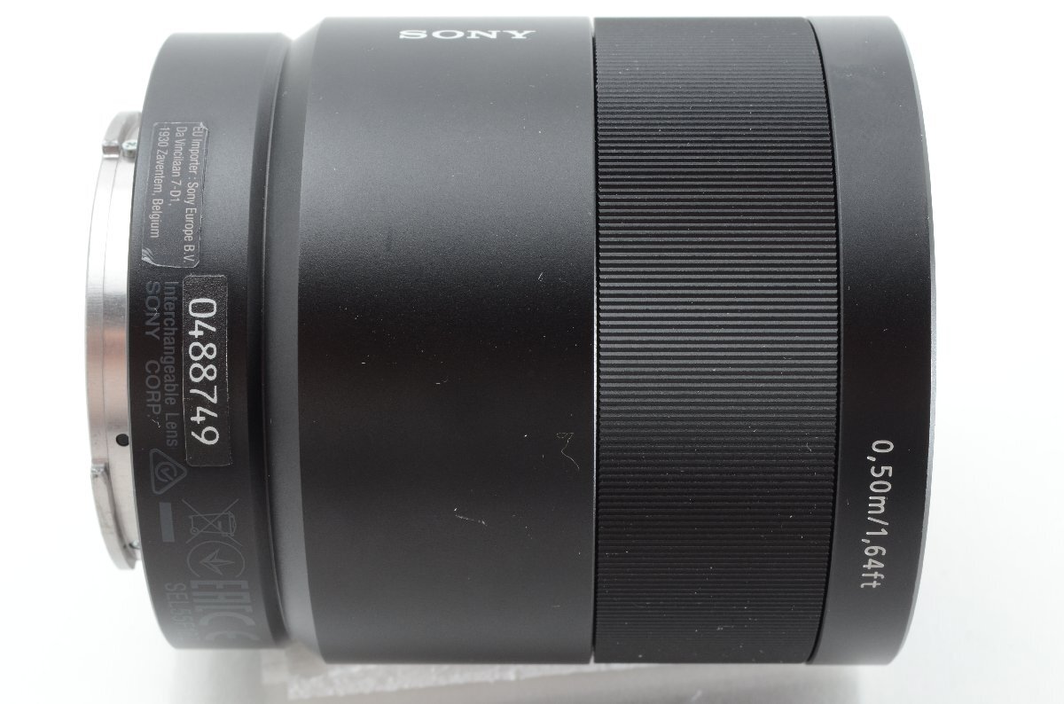 #B041 ★良品♪★SONY Sonnar T* FE 55mm F1.8 ZA SEL55F18Z ソニー カールツァイス ゾナー_画像7