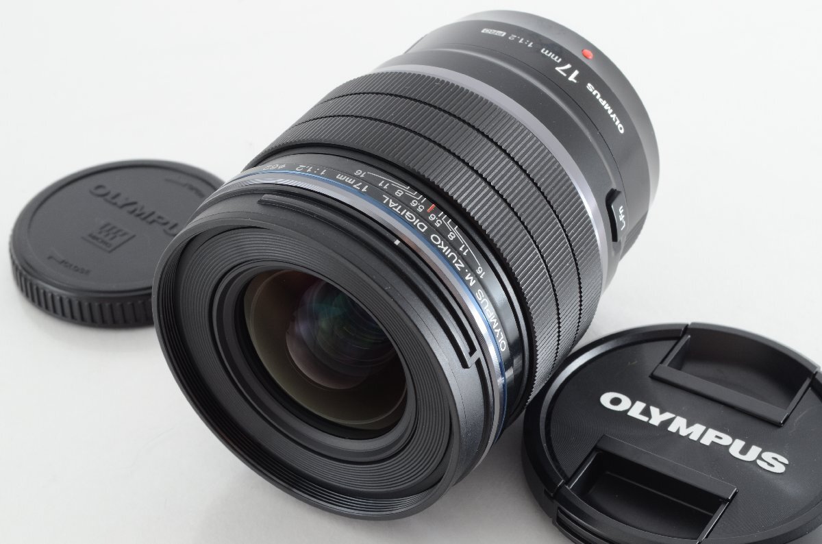 #B046 ★超美品！★OLYMPUS M.ZUIKO DIGITAL ED 17mm F1.2 PRO オリンパス プロ_画像1