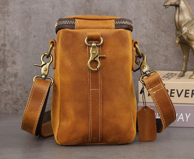 1 jpy ~ body bag original leather diagonal .. bag shoulder bag men's rucksack cow leather smart phone bag casual small bag /123