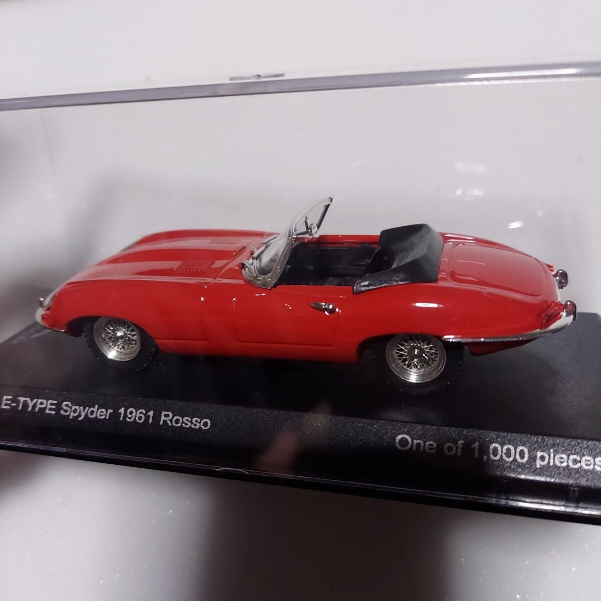  Best Model специальный заказ 1/43 Jaguar E модель Spider 1961 Rosso