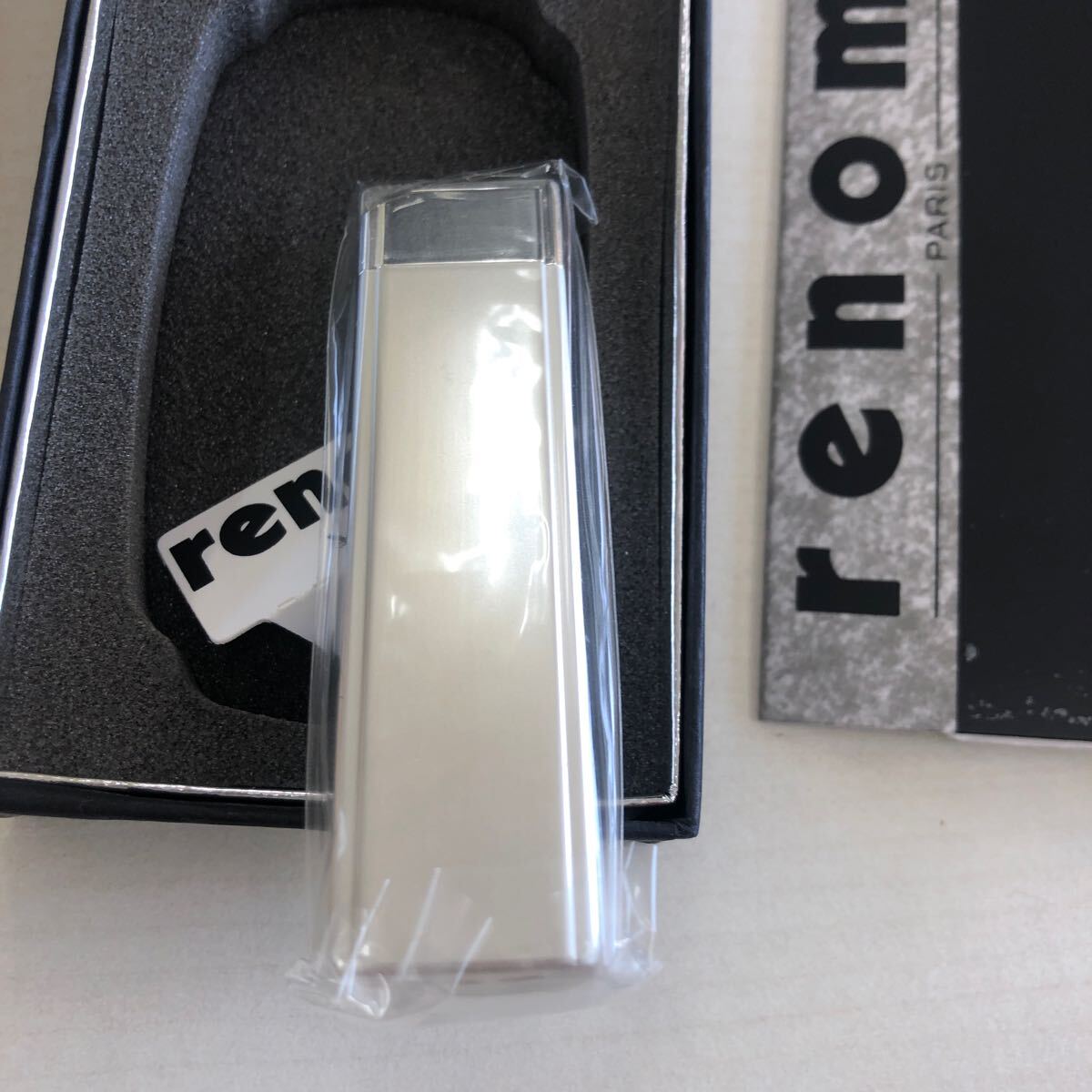 [ unused goods ] gas lighter smoking . smoking goods Renoma U.P renoma 2 piece set rare 