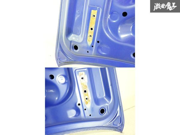 * hole less!!* selling out!! Nissan original S15 Silvia normal trunk lid hood steel blue TV3 brilliant blue exterior immediate payment shelves D