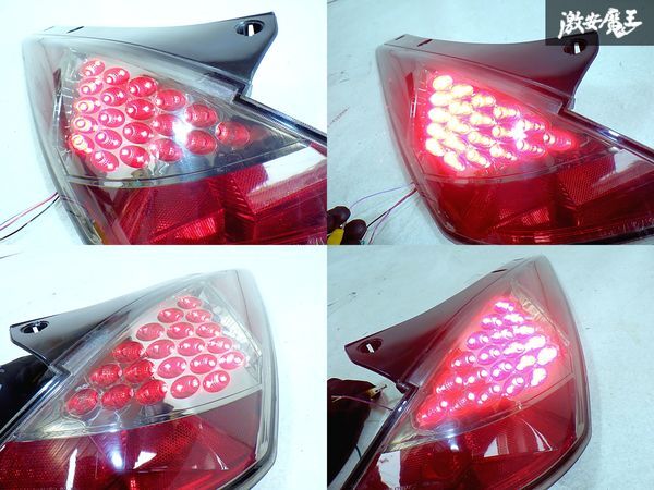 ★点灯確認済み★ 売り切り EAGLE EYES イーグルアイ Z33 フェアレディZ LED テール レンズ テール ランプ 左右セット DS541-BUSE2 棚P-2★の画像9