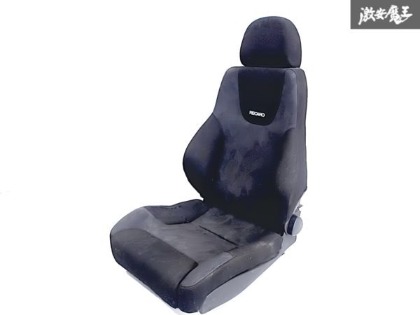 RECARO レカロ TR-JJ 電動 セミバケット セミバケ シート 底止め 右 右側 運転席側 1脚 ランバーサポート 黒 ブラック トレンドJ M-1の画像1