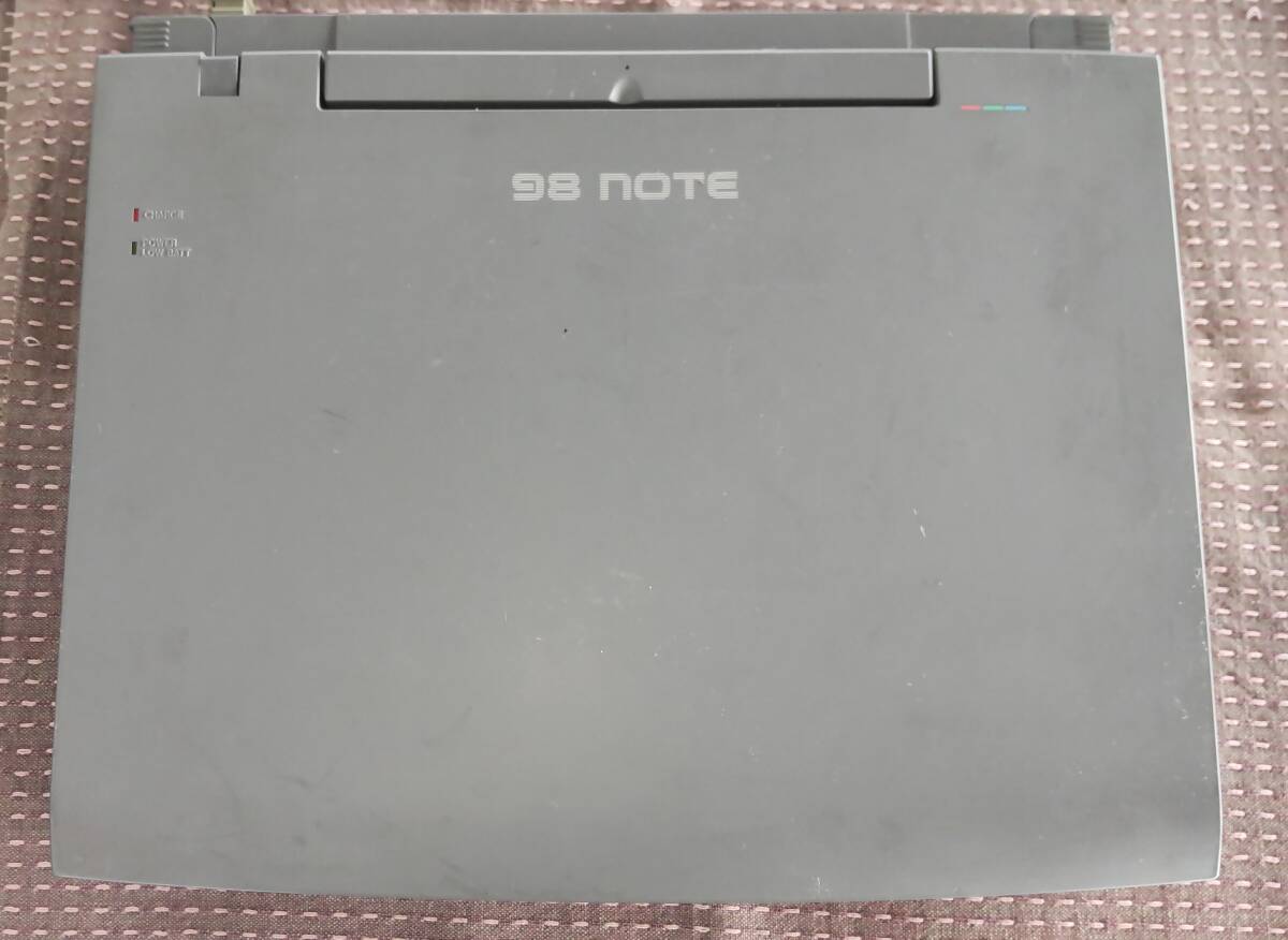  NEC PC-9821Np/340W 98ノートPC MADE IN JAPAN 初期状態に戻りましたの画像5