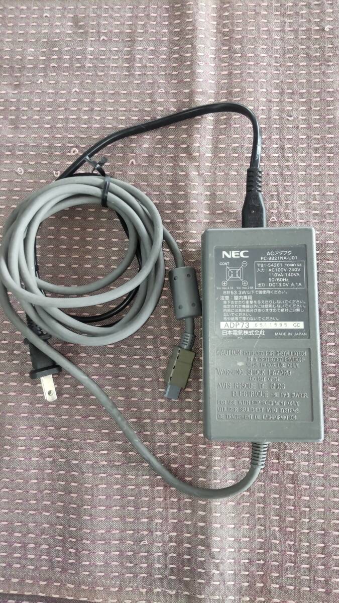  NEC PC-9821Np/340W 98ノートPC MADE IN JAPAN 初期状態に戻りましたの画像9