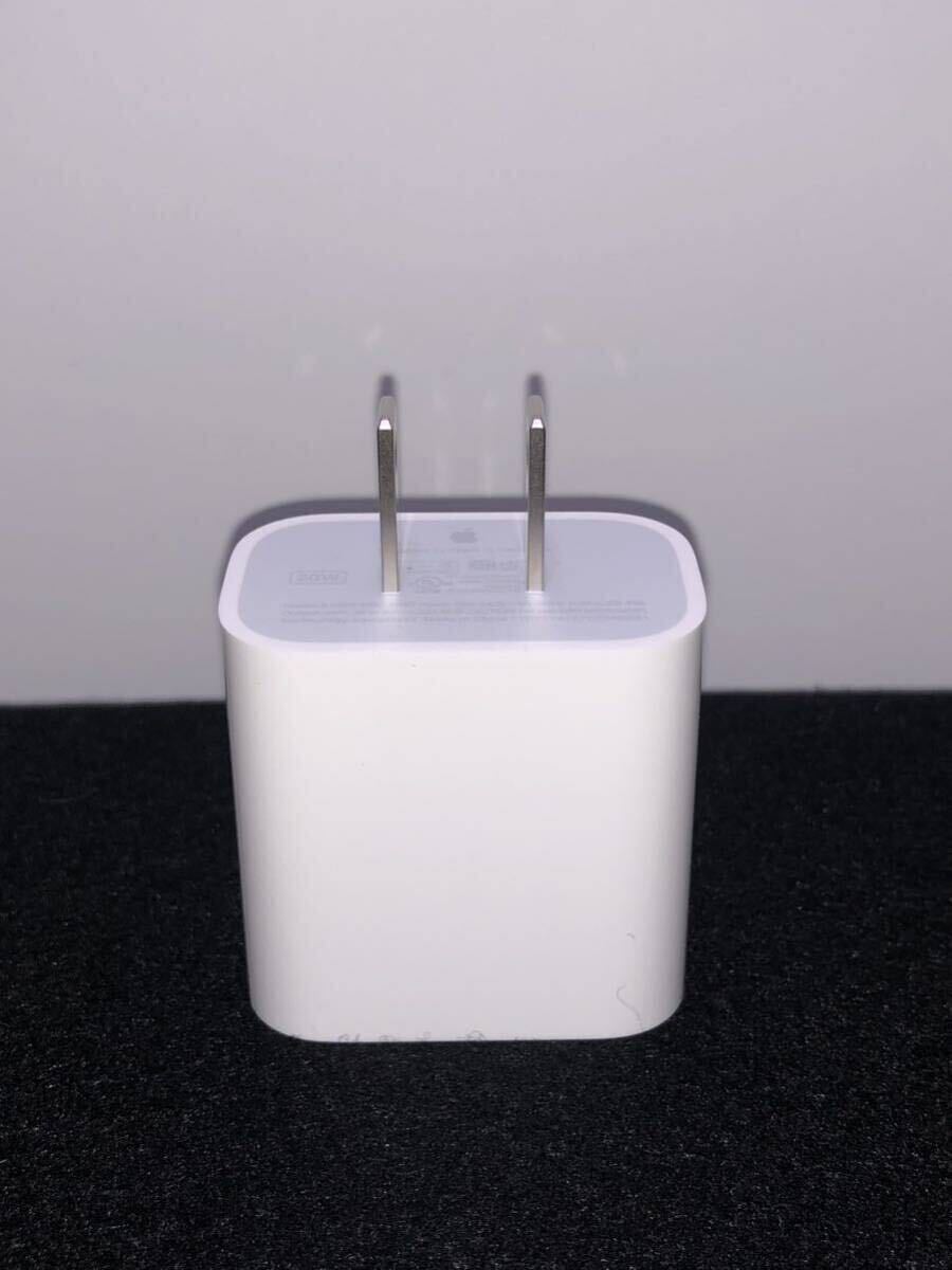 Apple純正 iPhone急速充電器 20W USB-C ACアダプター ライトニングケーブルセット Lightningケーブルの画像5