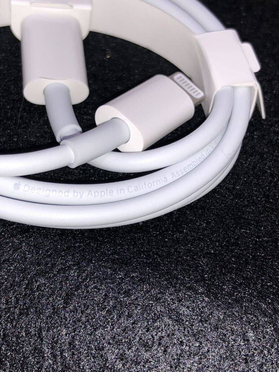 Apple純正 iPhone急速充電器 20W USB-C ACアダプター ライトニングケーブルセット Lightningケーブルの画像10