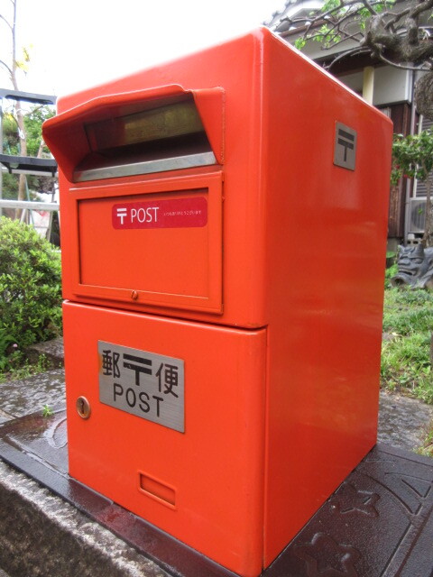 郵便差出箱レトロ9号 (大きいタイプです。）郵便ポスト ポスト レトロの画像5