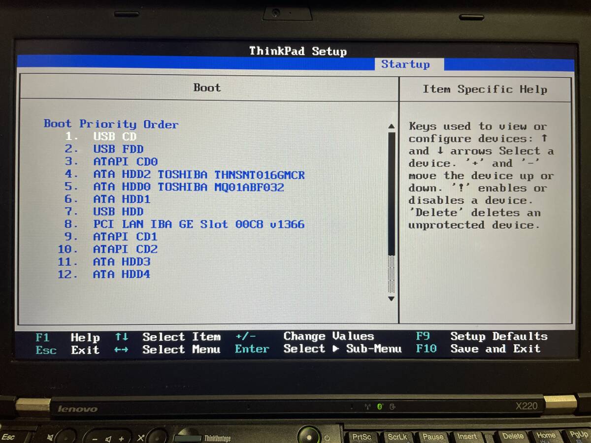 ThinkPad X220 訳アリのためジャンク扱いの画像2