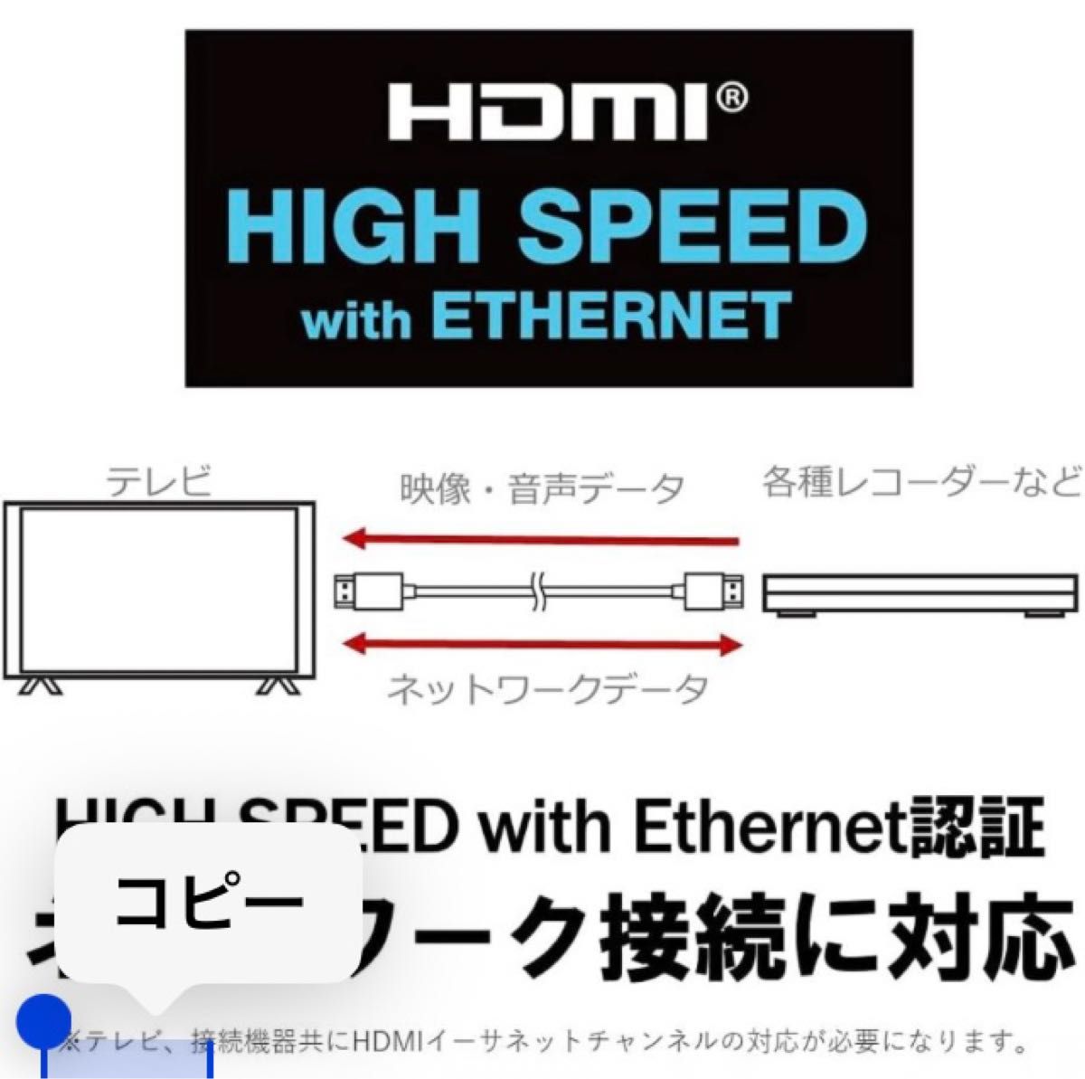◆BUFFALO／HDMIケーブル／2.0m／BSHD3S20BK／ブラック