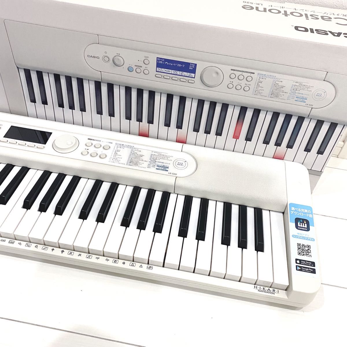 新品未使用 展示品 カシオ 光ナビゲーションキーボード LK-520 新品未使用 展示品 カシオ 光ナビゲーションキーボード LK-520