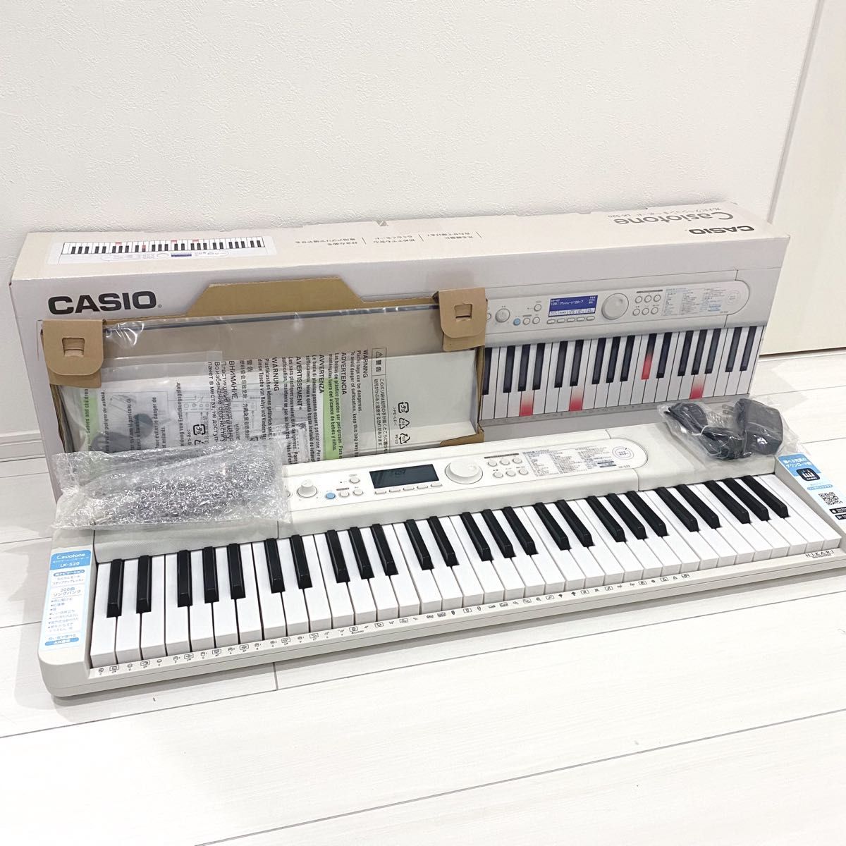 新品未使用 展示品 カシオ 光ナビゲーションキーボード LK-520 新品未使用 展示品 カシオ 光ナビゲーションキーボード LK-520