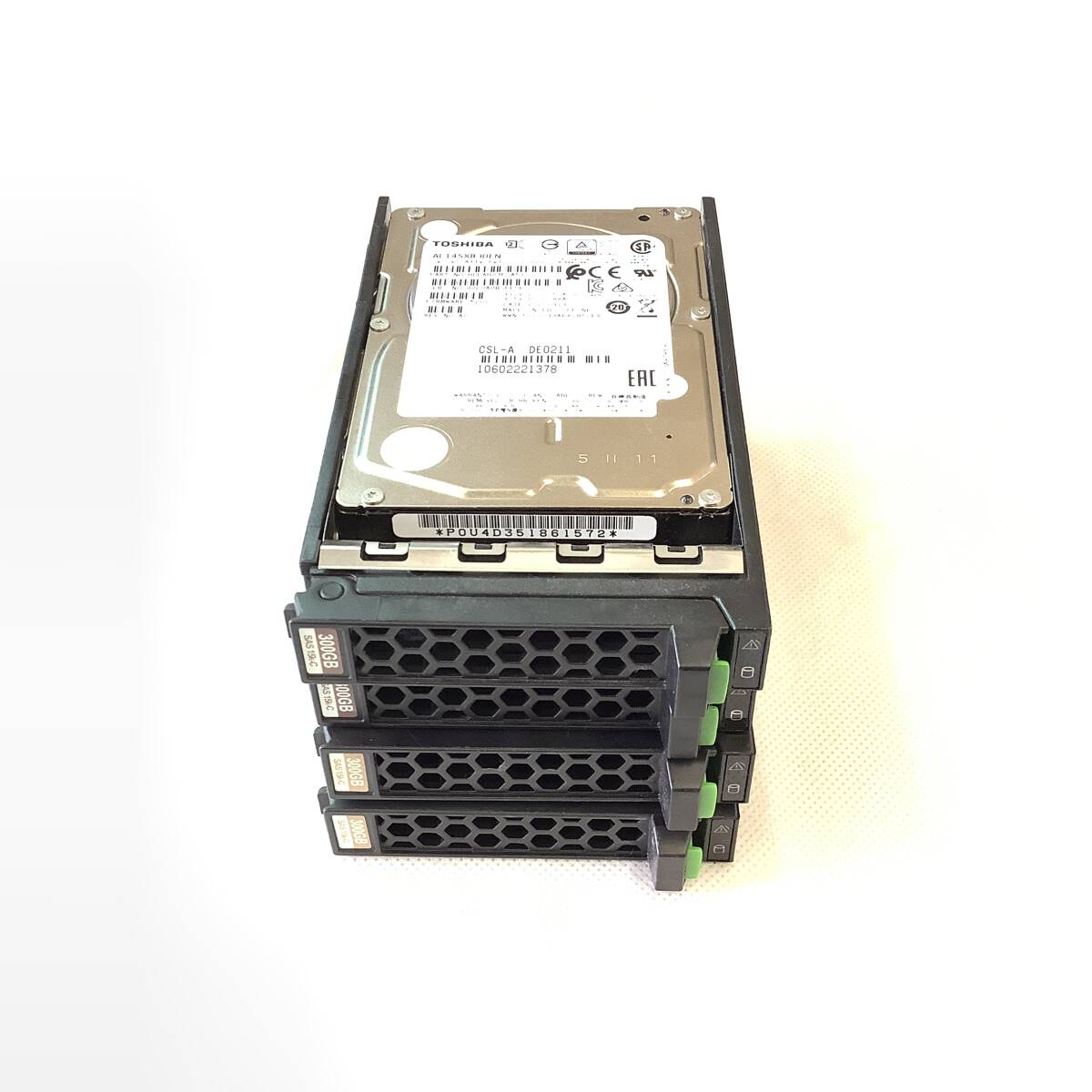 S6041762 TOSHIBA 300GB SAS 15K 2.5 -inch HDD 4 point [ used operation goods ]