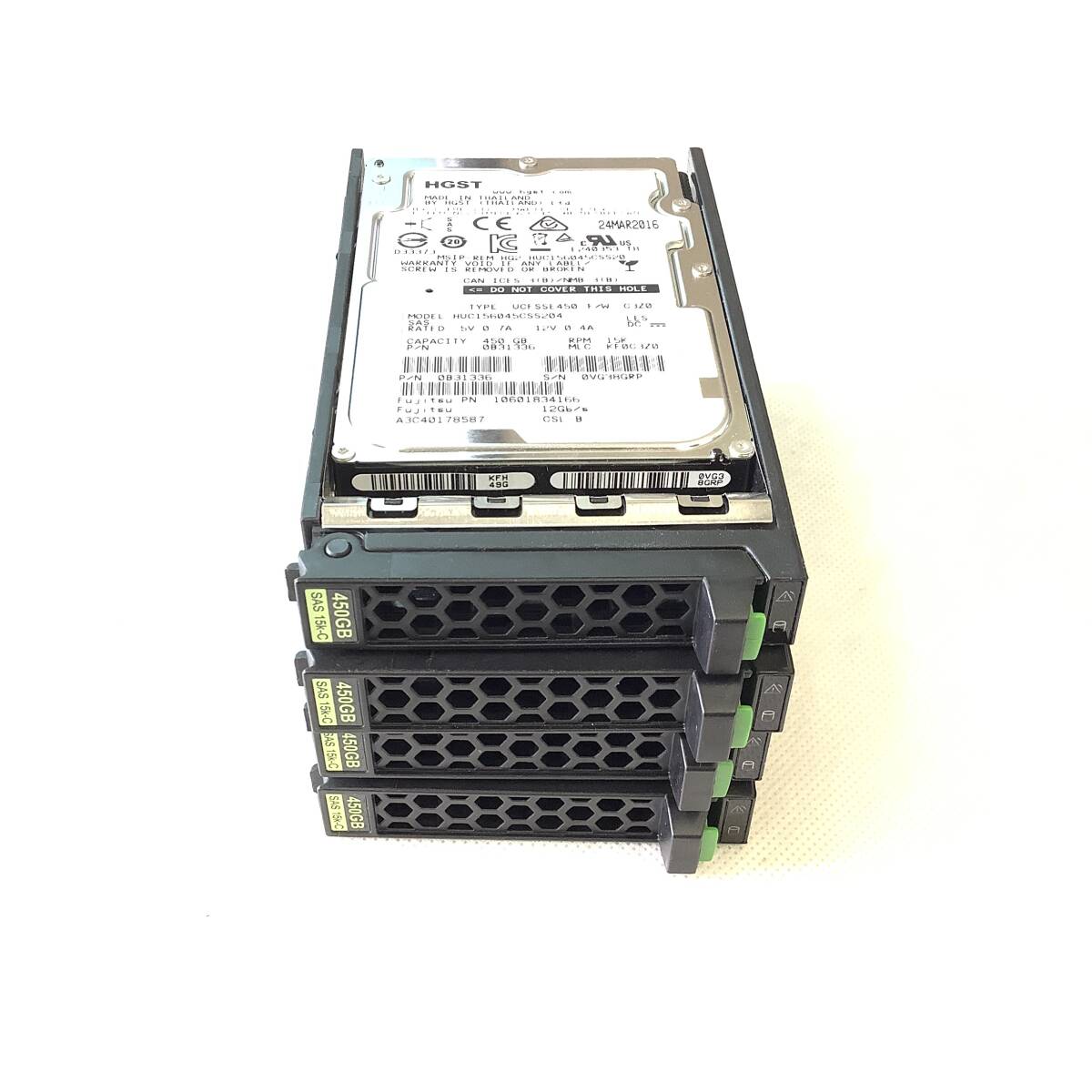 S6042662 HGST 450GB SAS 15K 2.5 -inch HDD 4 point [ used operation goods ]