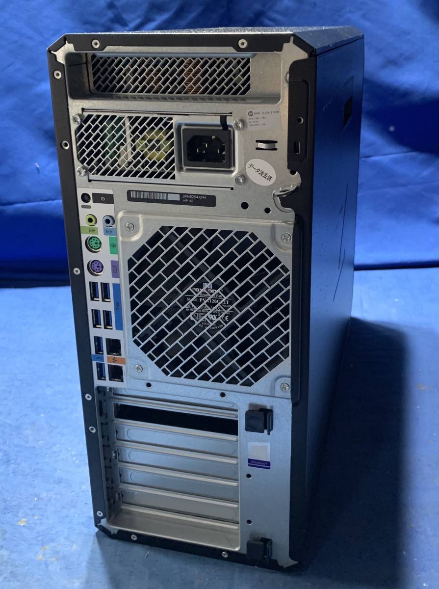 S60312201 HP Z4 G4 Workstation 1点【通電OK、本体のみ、複数出品】_見本