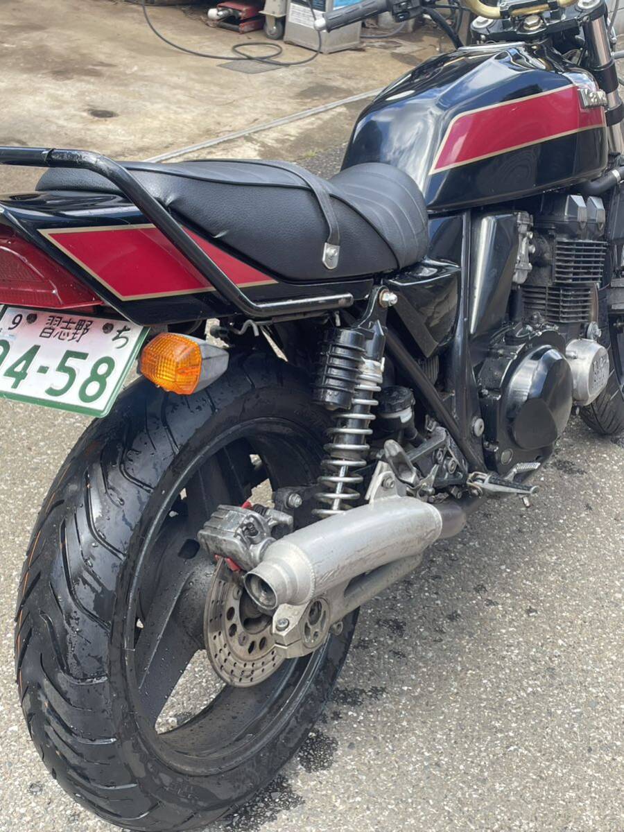 ZRX400 defect less Kawasaki engine actual work document equipped maintenance settled old car Running man that time thing 