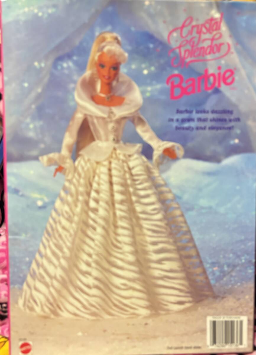 1995年限定 Crystal Splendor Barbie 未開封 新品 箱に難ありの画像4