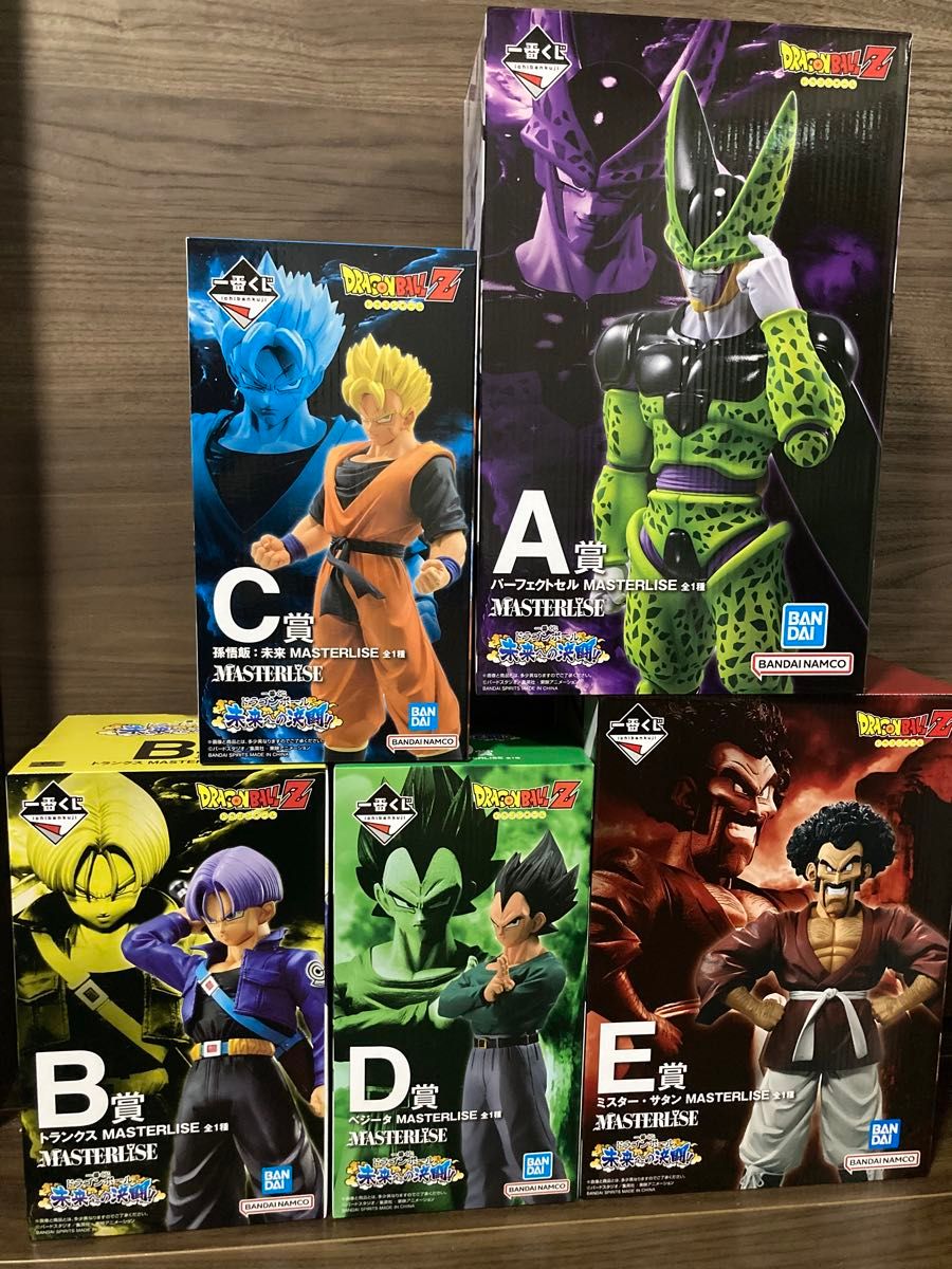 ドラゴンボール一番くじ 未来への決闘 A賞セル B賞トランクス C ドラゴンボール一番くじ 未来への決闘 A賞セル B賞トランクス C