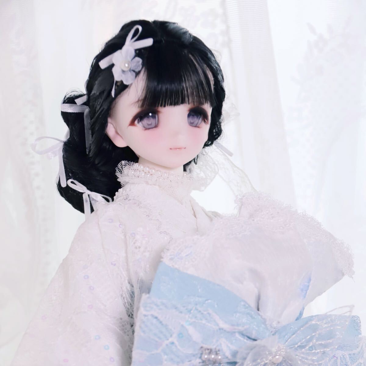*Ichigo hamster * DDH06 custom head SW resin .siniyon flower wig bride Japanese clothes Western-style clothes I 2 kind balk sdd Dolphy Dream 