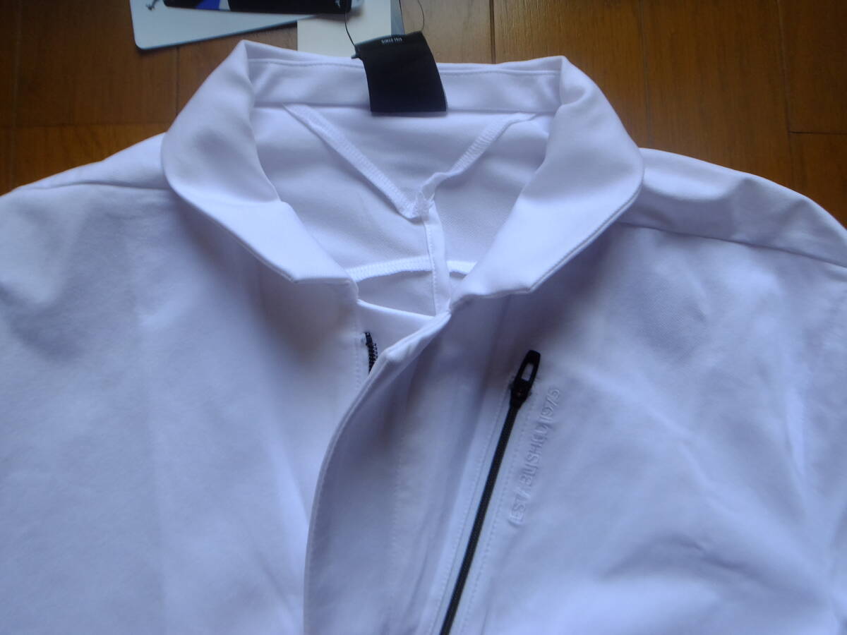  Oacley men's L white jacket blouson stretch prime Flex Toray 403494 new goods regular price 19800