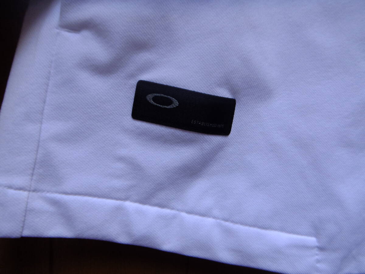  Oacley men's M white jacket blouson stretch prime Flex Toray 403494 new goods regular price 19800