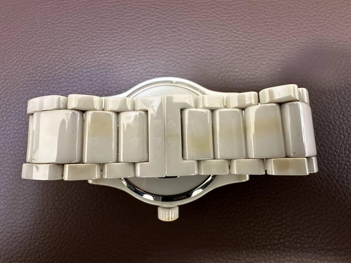 【中古】ニクソン NIXON 腕時計 CERAMIC 51-30: ALL WHITE NA147126-00 オールホワイト 自動巻き 裏スケ AT セラミック