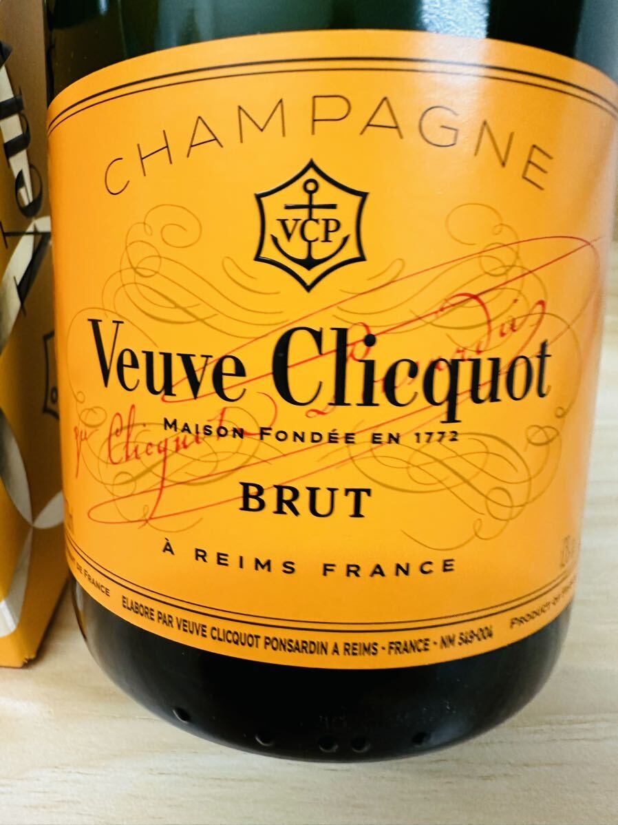 Veuve Clicquot ヴーヴクリコ CHAMPAGNE BRUT 750ml 未開栓の画像3