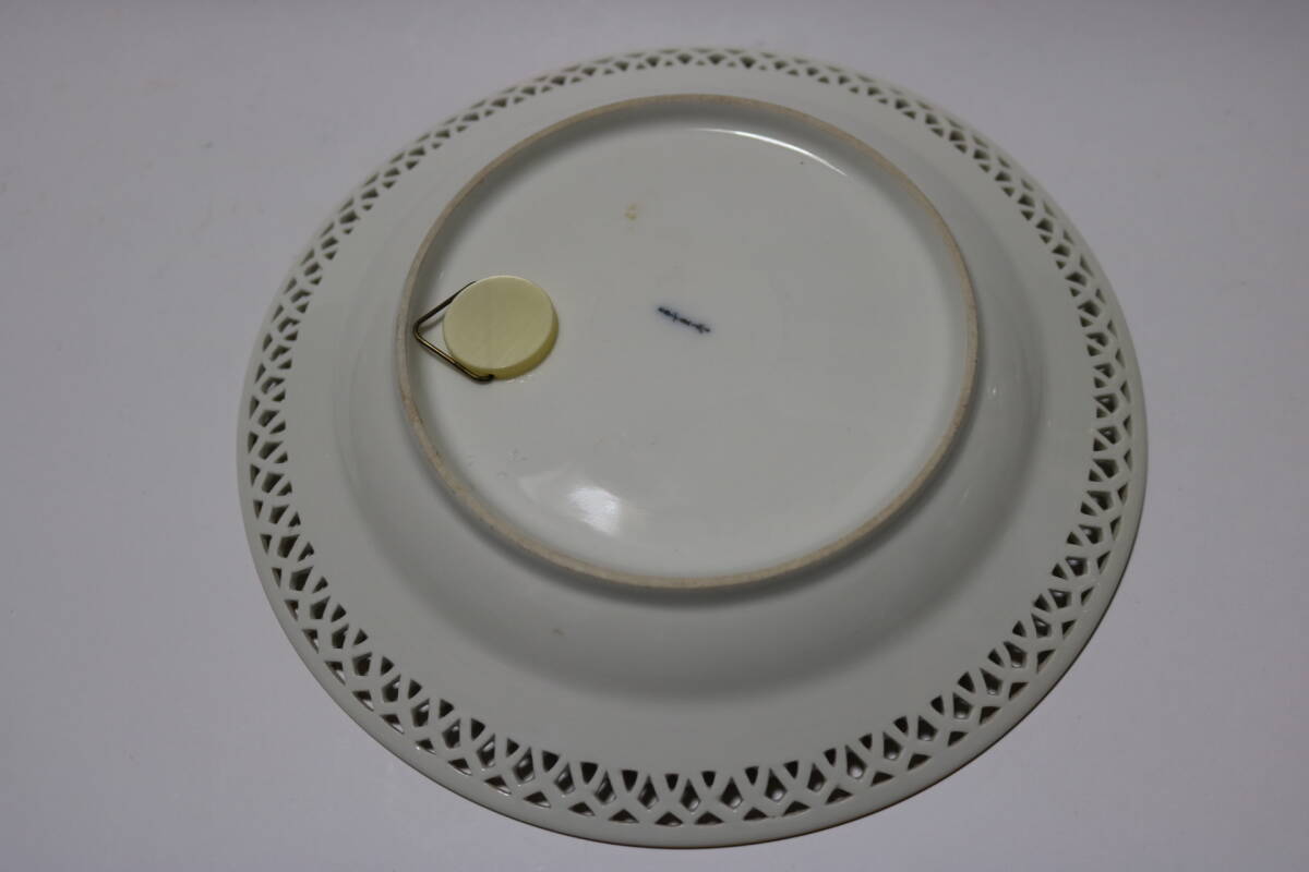 ベルリン王立磁器製陶所 飾り皿 プレート アンティーク品 /KPM ドイツ 西洋陶磁器 の画像8