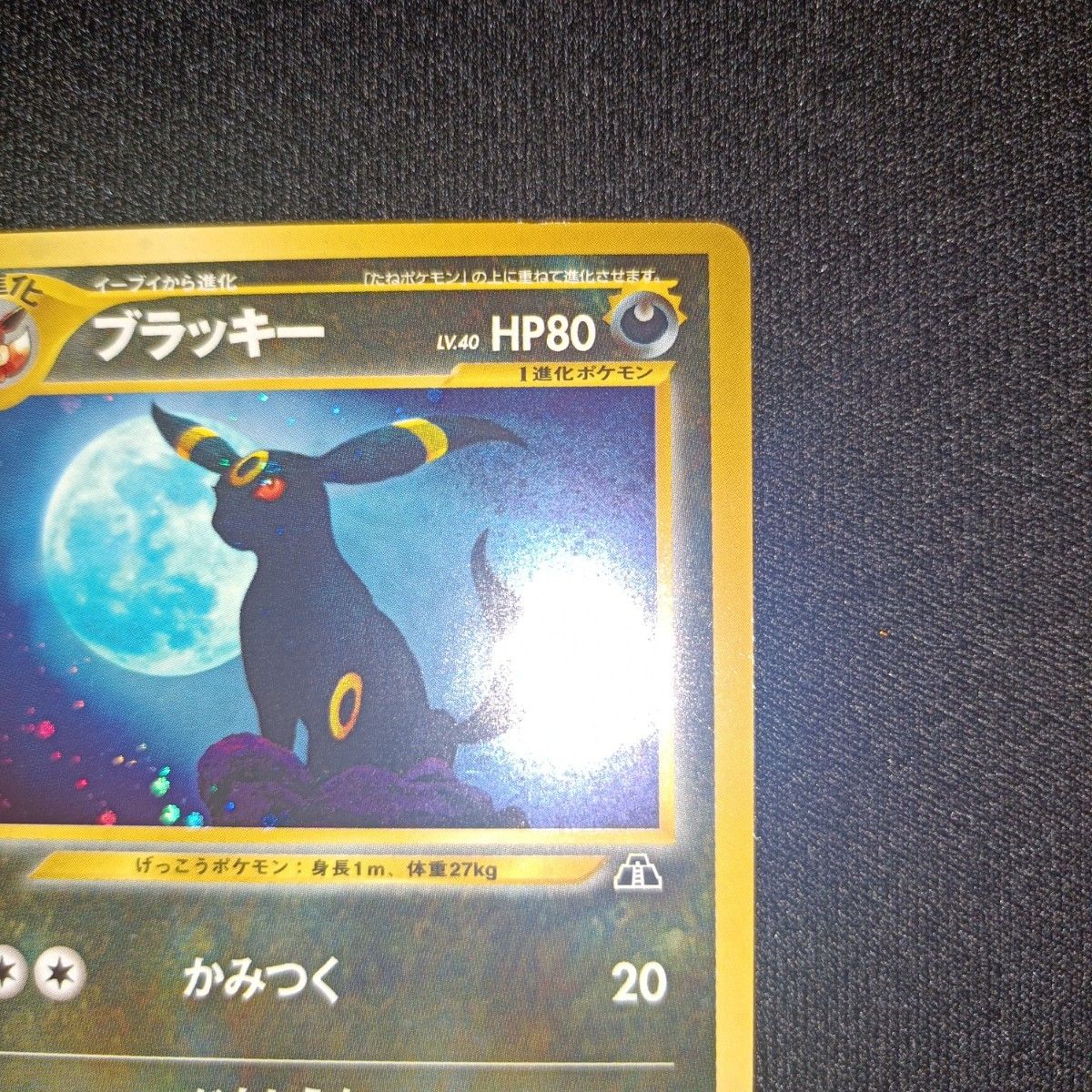 状態特価 ポケモンカード ポケカ 旧裏 ブラッキー ホロ LV 40 No 状態特価 ポケモンカード ポケカ 旧裏 ブラッキー ホロ LV 40 No