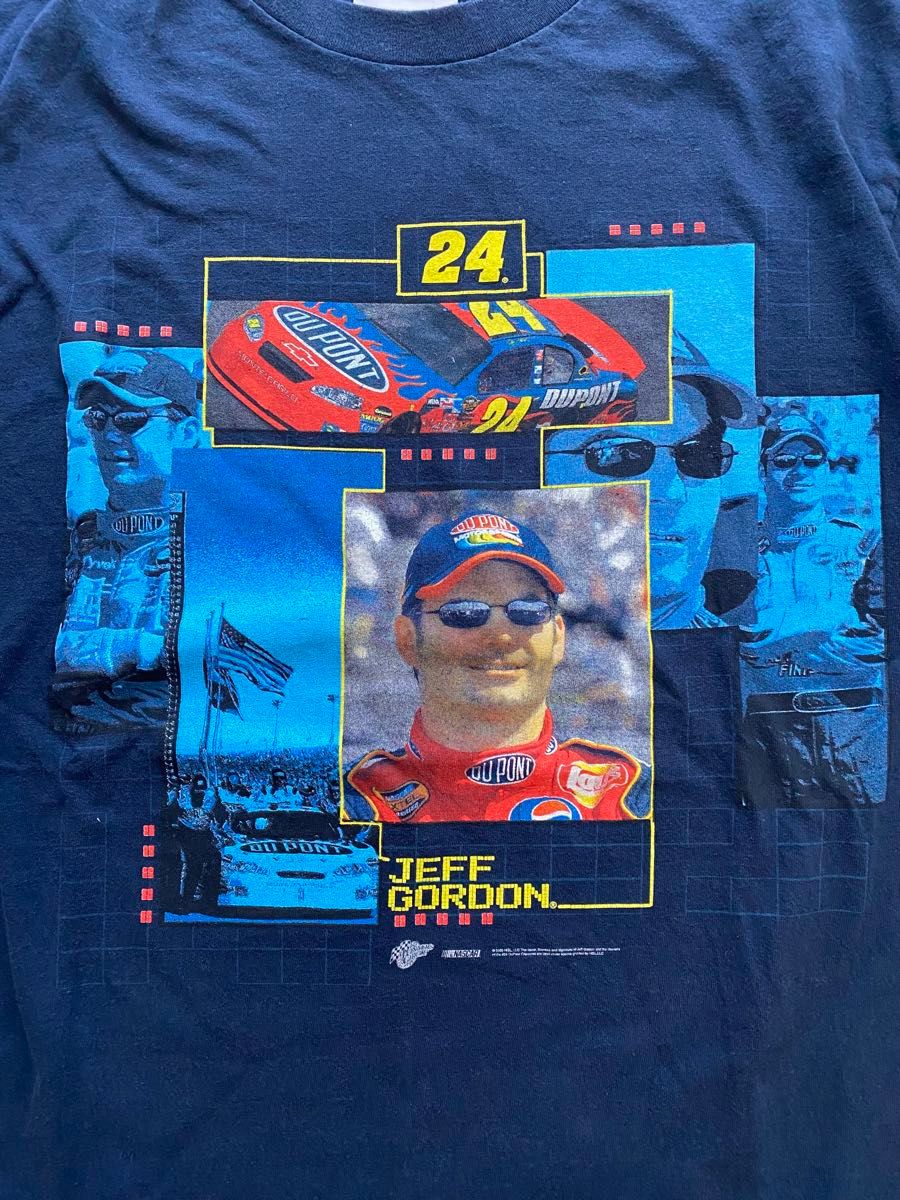 90s NASCAR Jeff Gordon 24 ジェフ ゴードン Tシャツ 半袖 ビンテージ 90年 希少