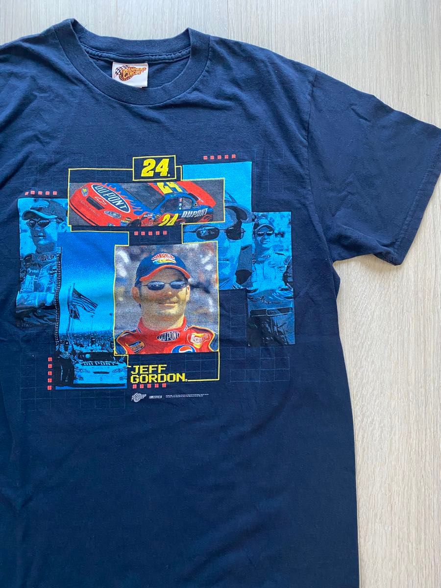 90s NASCAR Jeff Gordon 24 ジェフ ゴードン Tシャツ 半袖 ビンテージ 90年 希少