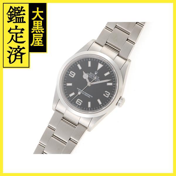 ROLEX　ロレックス　エクスプローラーI　114270　メンズ　Y番　ブラック文字盤　ステンレススチール　【430】2147100479911_画像2