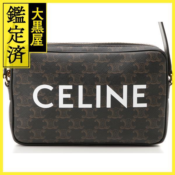 CELINE Celine Logo print Trio mf medium messenger bag 194502CIM.38NO[430]2120000277627