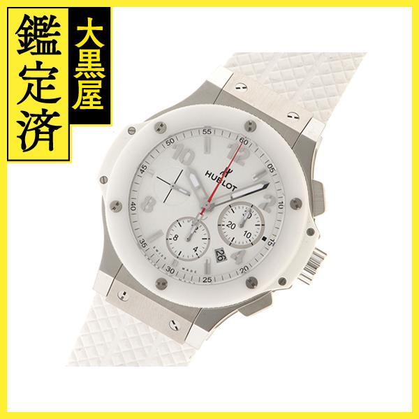 HUBLOT　ウブロ　ビックバン オールホワイト サンモリッツ　301.SE.230.RW　自動巻き　セラミック　ラバー　【431】_画像2