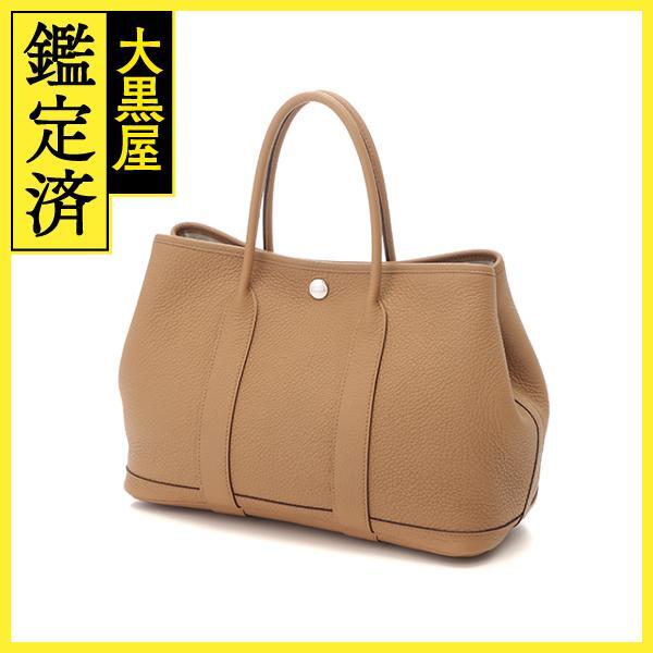 HERMES　エルメス　ガーデンパーティTPM 　チャイ　SV　B刻印（2023年頃製造）　ネゴンダ【431】143200570305_画像2