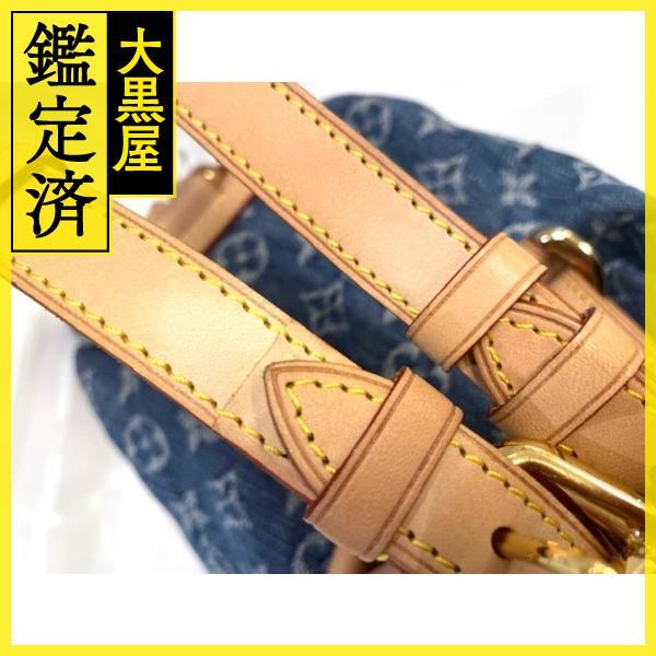 LOUIS VUITTON　ルイヴィトン サック アド PM M95057 CA0066 モノグラム デニム バックパック ミニ【472】AH_画像8