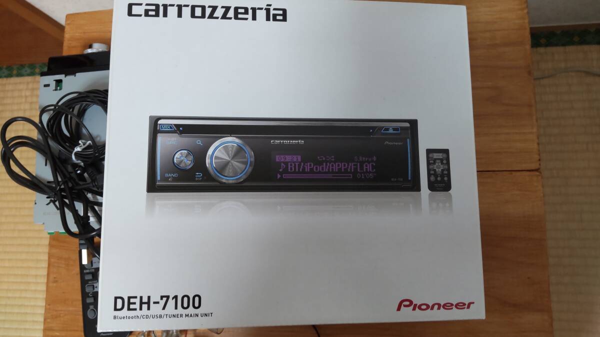 DEH-7100 カロッツェリア カーオーディオ carrozzeria Pioneer _画像4