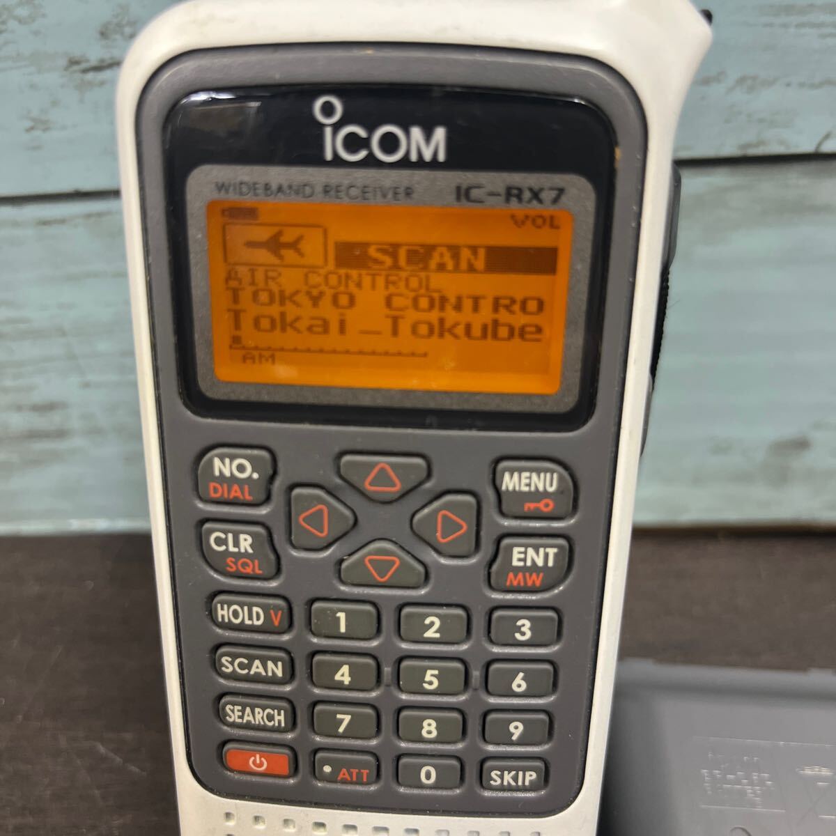 *A901 ICOM Icom IC-RX7 широкий obi район портативный ресивер диапазонный ресивер радиолюбительская связь рабочий товар 