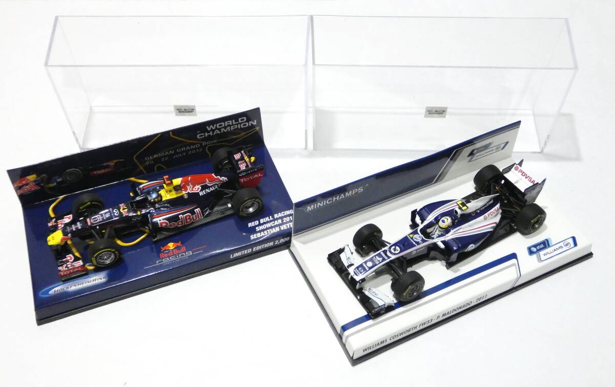 7239T/1円～ ミニチャンプス PMA 1/43 まとめて 15台/Williams ウィリアムズ F1チーム・Red Bull Racing・フォースインディ メルセデス他 の画像8