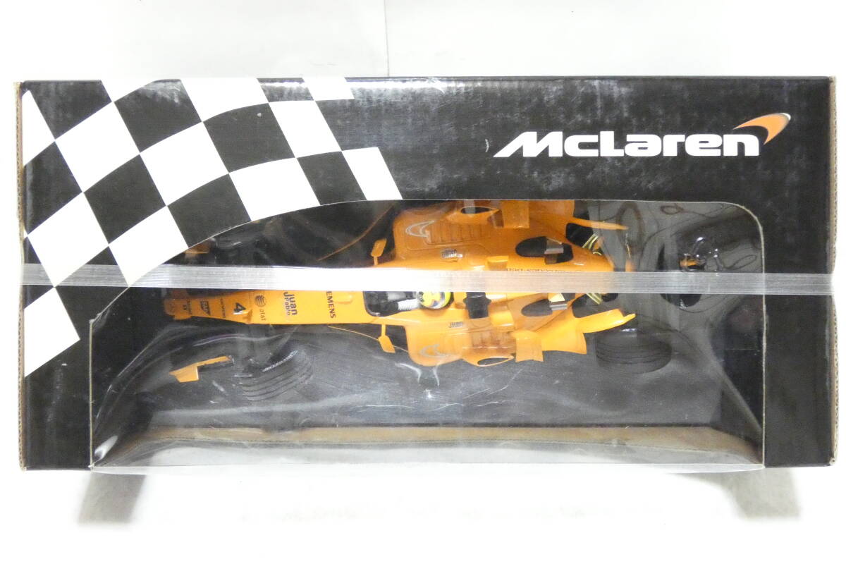 7208T/未使用★ミニチャンプス 1/18 マクラーレン メルセデス MP4-21 J.P.MONTOYA INTERIM LIVERY 2006_画像3