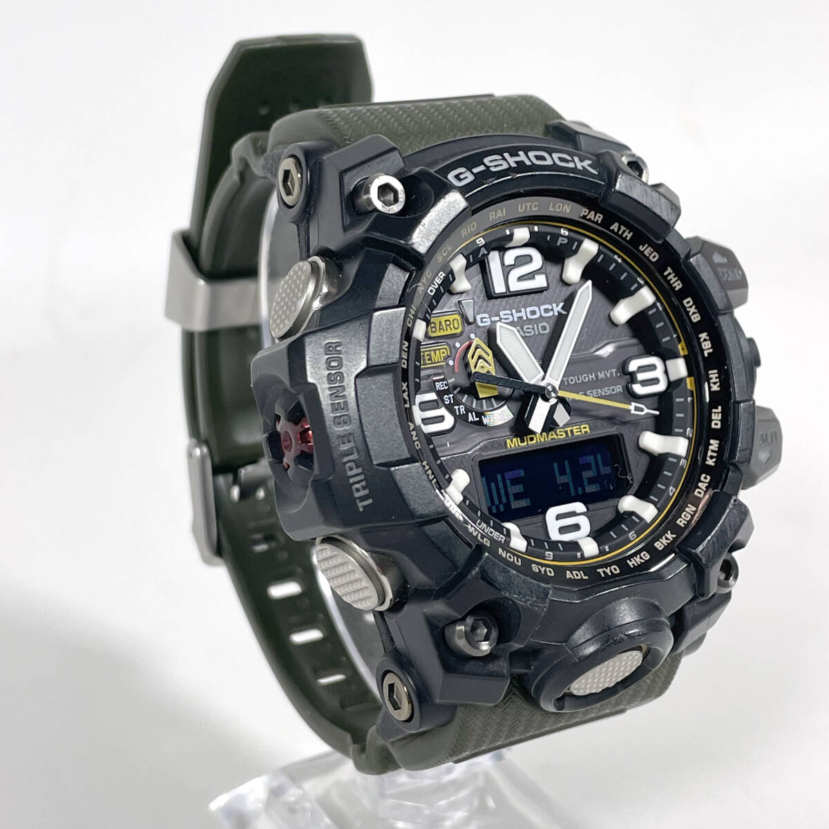 【腕時計】CASIO カシオ G-SHOCK MUDMASTER GWG-1000-1A3JF 電波ソーラー【中古品】の画像2