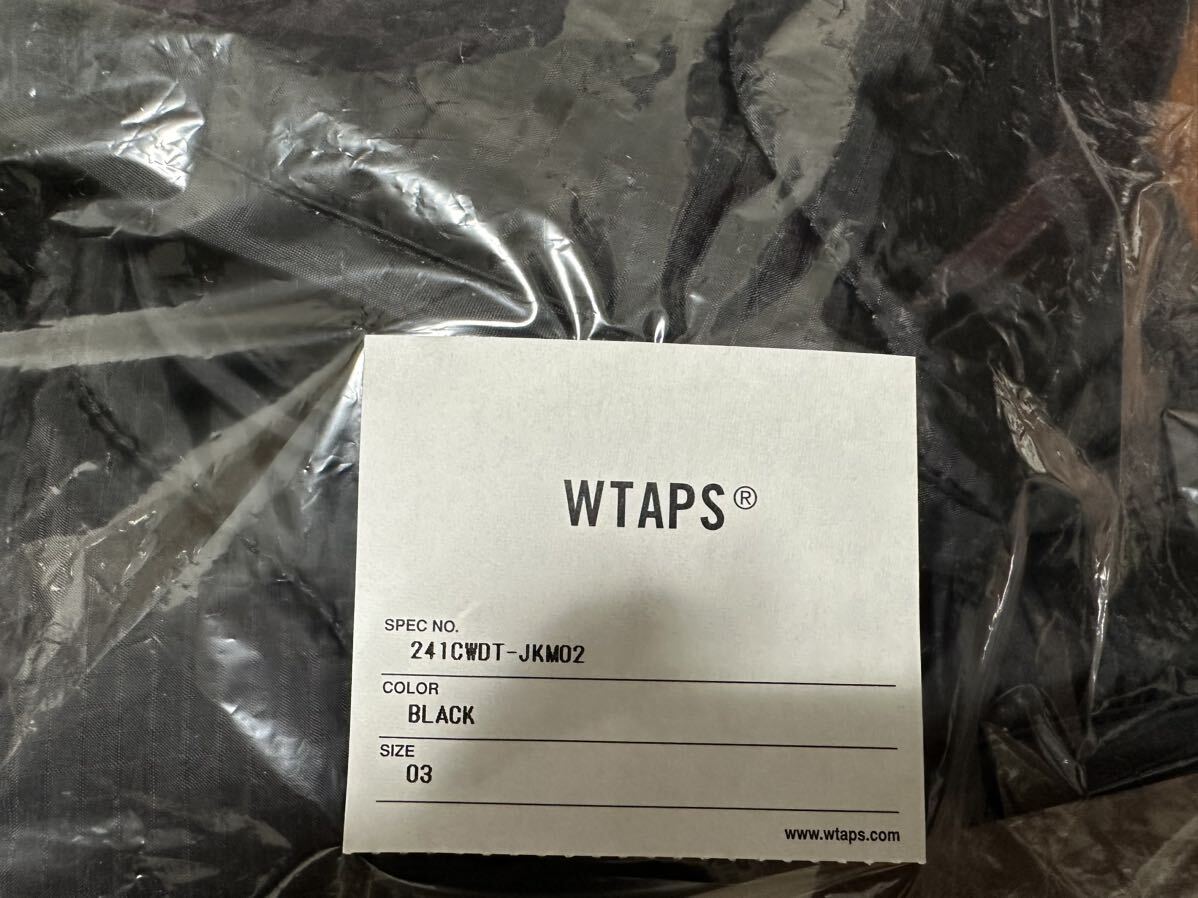 Lサイズ 24SS WTAPS WLJ / JACKET / NYLON. RIPSTOP. BLACK