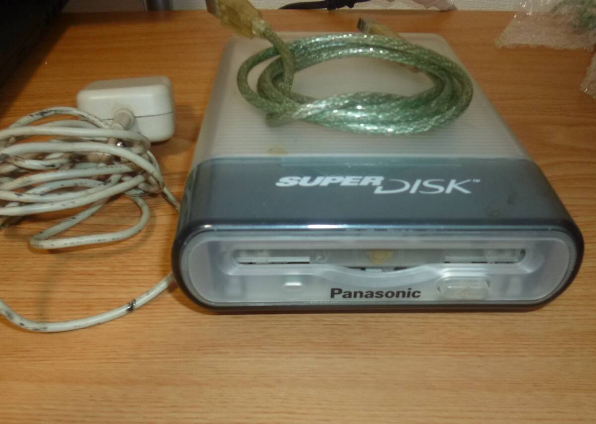 Panasonic スーパーディスクドライブ LK-RM934U(保管品) グラファイトの画像2