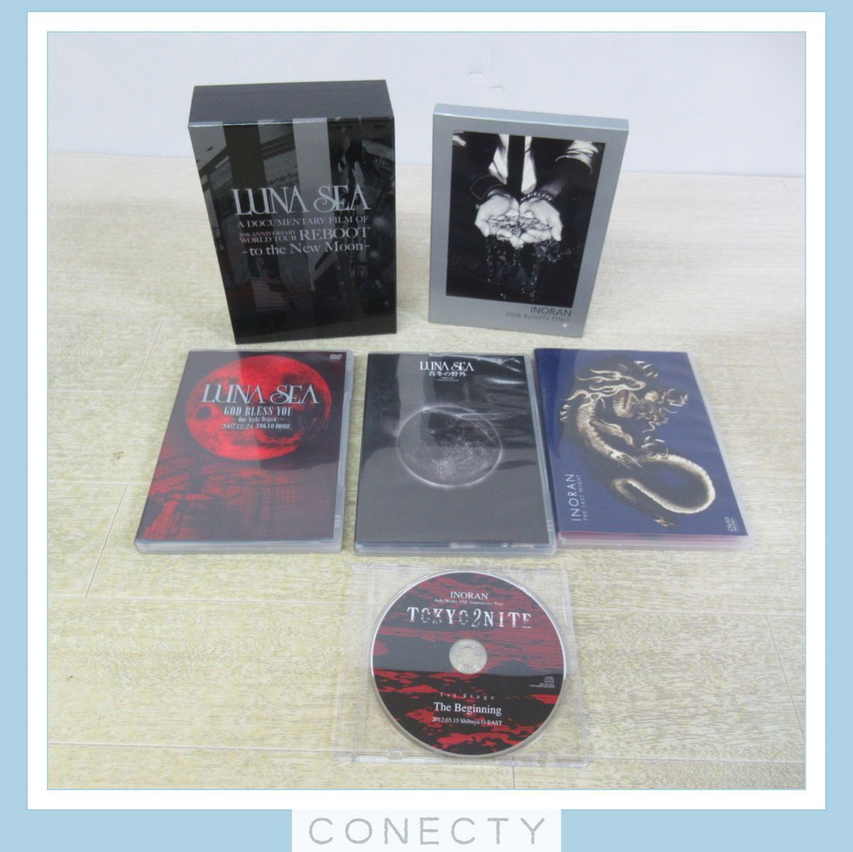 【希少美品・入手困難】LUNA SEA INORAN×NO ID. ジャケット Yahoo!オークション - LUNA SEA INORAN DVD 6点 真冬の野外/THE