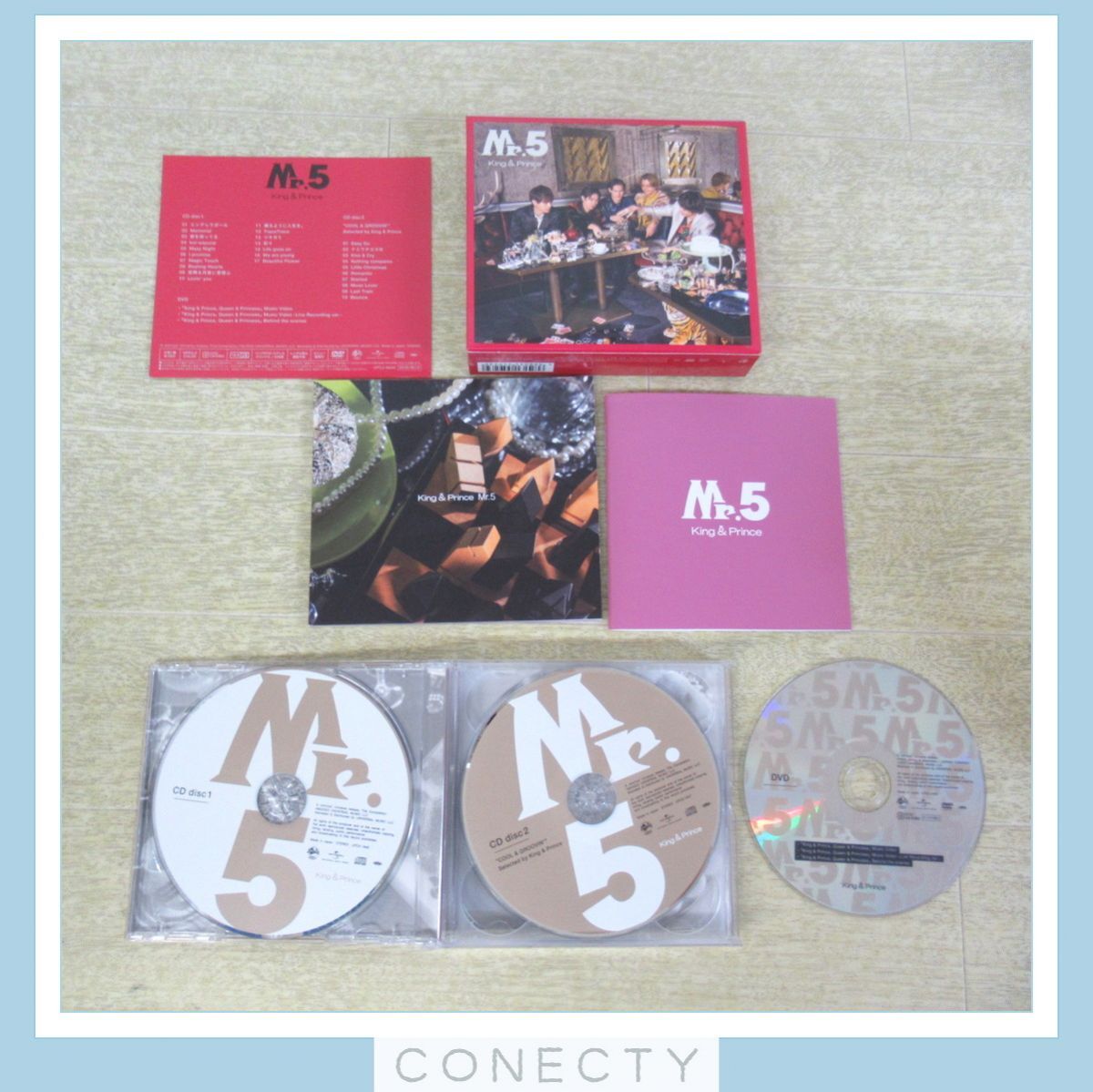King ＆ Prince CD/Blu-ray セット★King & Prince First DOME TOUR 2022 ?Mr.? (初回限定盤)/Mr.5 (初回限定盤B)/他【B3【S2_画像8
