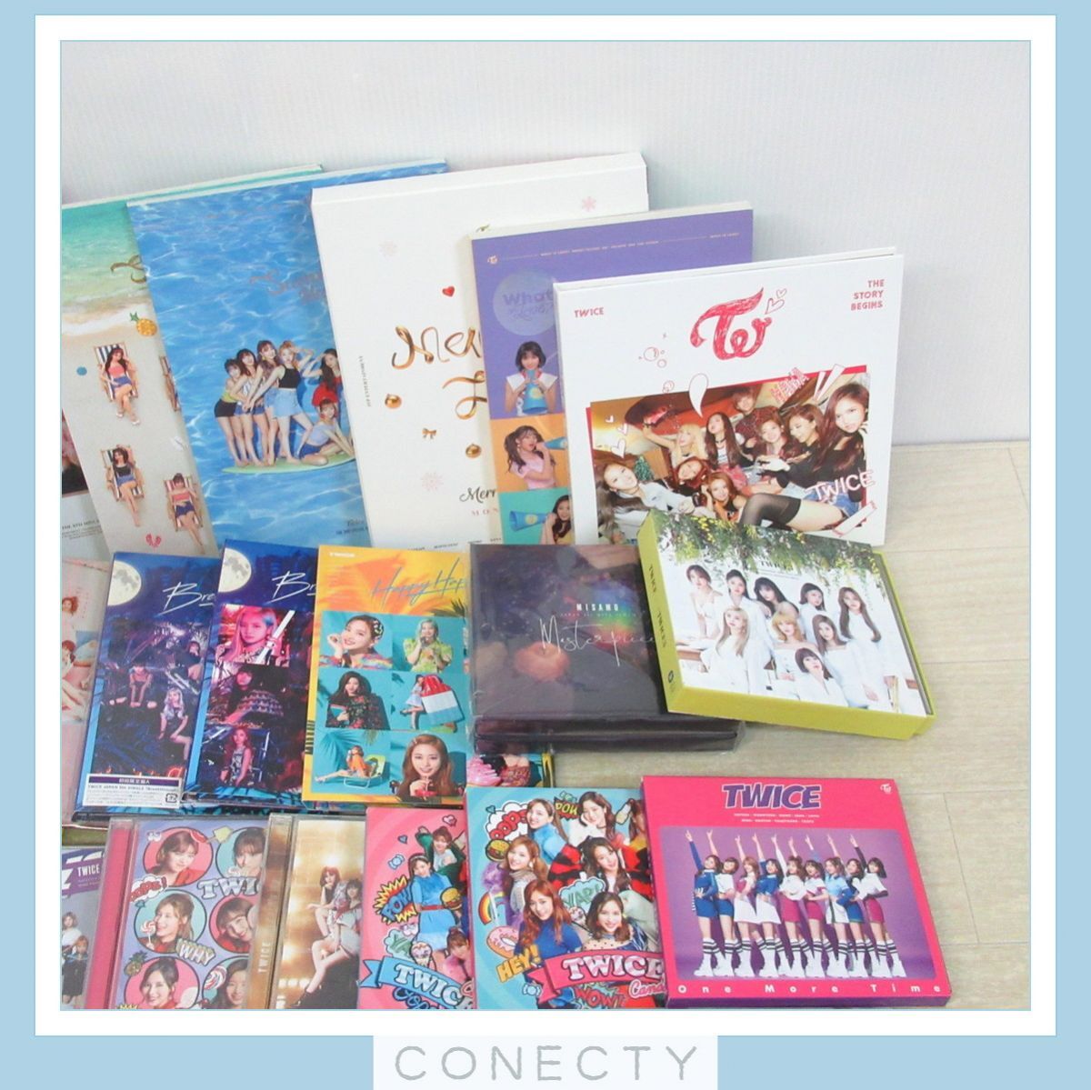 TWICE DVD/CD（トレカ付含む）セット/Merry & Happy/BDZ -Repackage-/Breakthrough/One More Time/Fanfare/BDZ/他【V1【S4の画像3